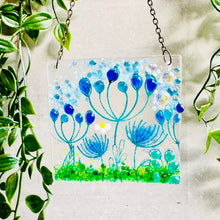 Load image into Gallery viewer, Glass Decoration - Hanging Glass Decoration - Summer Meadow - Twice Fired
