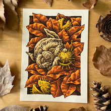 Load image into Gallery viewer, Leaf Pile - 5 x 7 print - Simon J Curd
