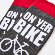 Load image into Gallery viewer, Unisex On Yer Bike Socks - Bike lovers - Urban Eccentric
