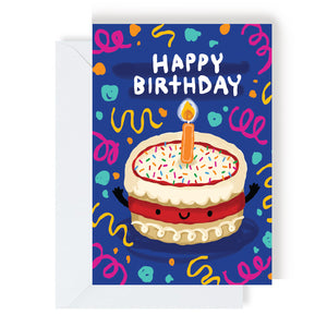 Greetings Card - Happy Birthday - The Playful Indian