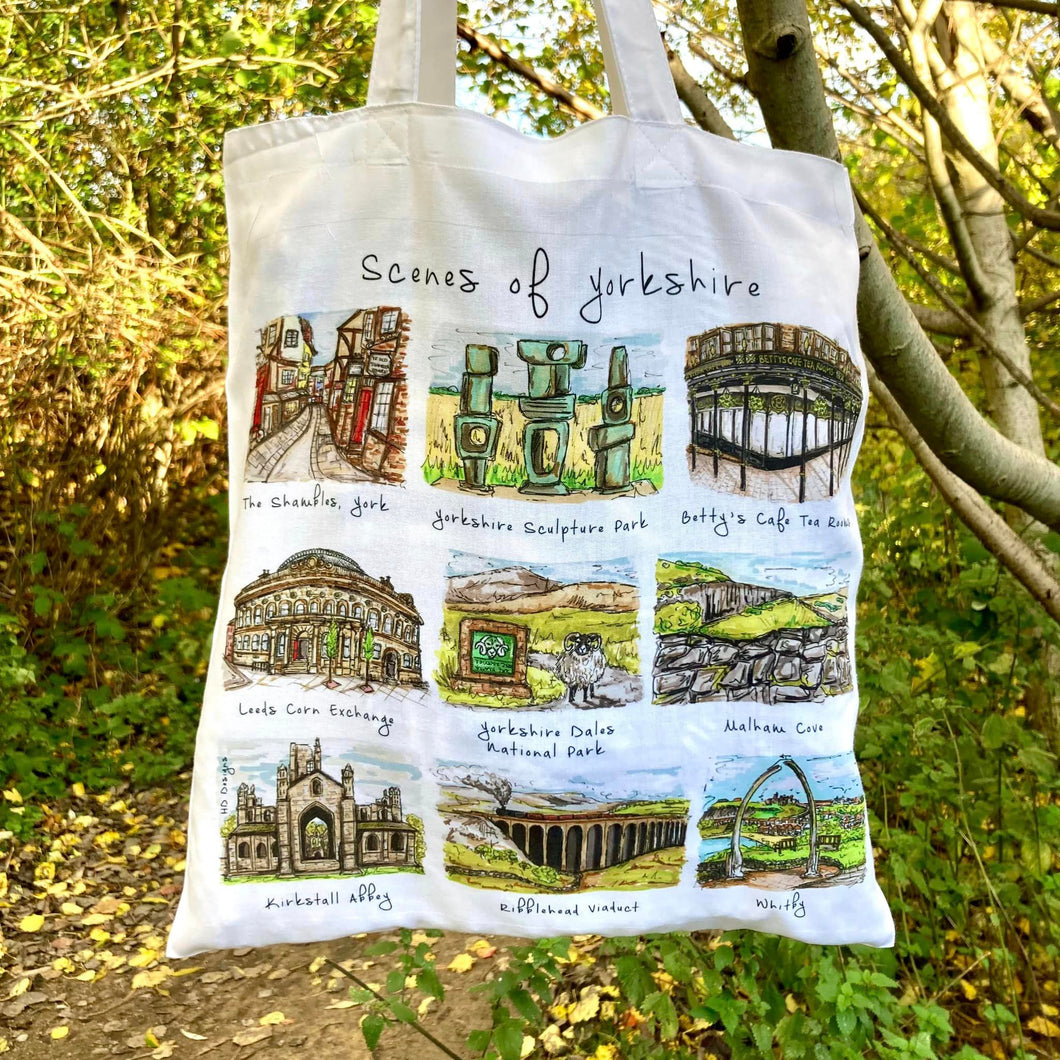 Tote Bag - Scenes of Yorkshire - HD Designs