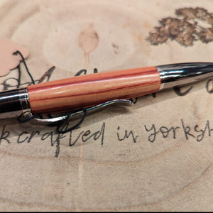 Luxury Wood turned Pens - Wooden refillable Pens - What Wood Claire Do?