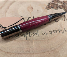 Load image into Gallery viewer, Luxury Wood turned Pens - Zeta Wooden refillable Pens - What Wood Claire Do?
