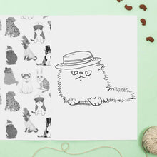 Load image into Gallery viewer, Cats in Hats Colouring Book - Jo Clark Design - Cat Lovers
