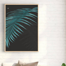 Load image into Gallery viewer, Print - Tropical Leaf in Black - A3 Print - Full Mistica

