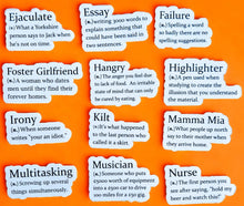 Load image into Gallery viewer, Dictionary Definition Stickers - Lots of sayings! - The Crafty Little Fox
