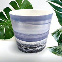 Load image into Gallery viewer, Planter - Large - Plant Pot - Nichol Stokes Designs - Alcohol Ink Artwork - COLLECTION ONLY
