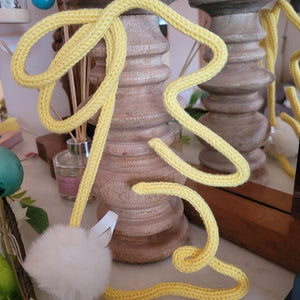 Wire Bunny - Easter Decoration - LittleNellMakes