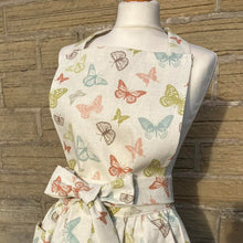 Load image into Gallery viewer, Apron - Butterflies - Kitsch-ina - Retro style pinny
