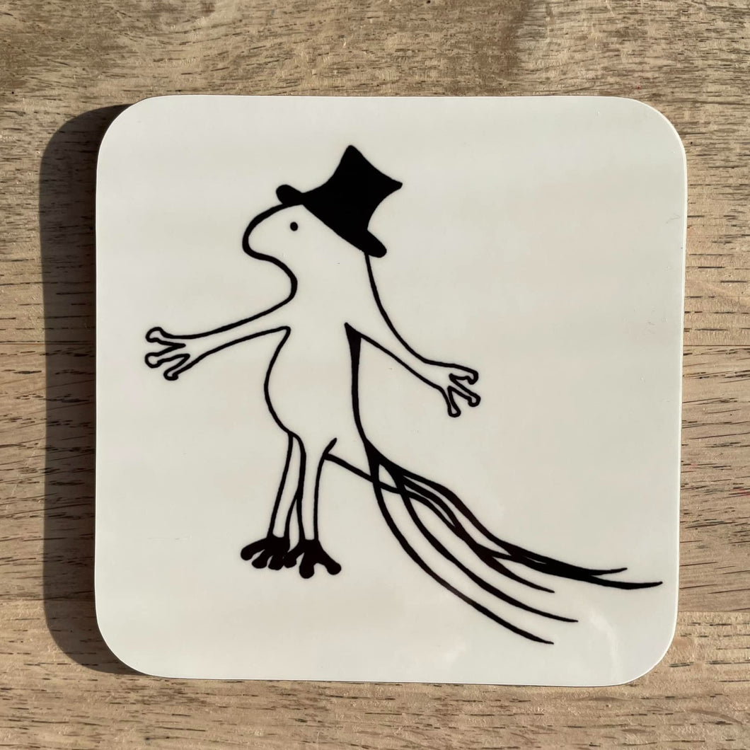 Coaster - Top Hat and Tails - Mouse and Snail