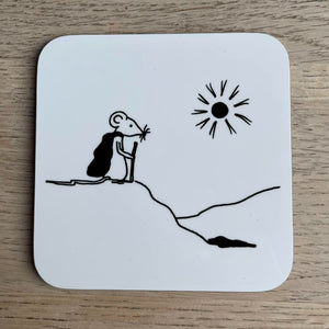 Coaster - Mouse on a Journey - Mouse and Snail