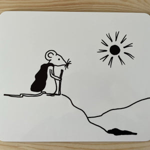 Placemat - Mouse on a Journey - Mouse and Snail