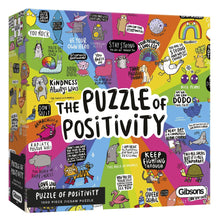 Load image into Gallery viewer, Jigsaw Puzzle - Katie Abey's Puzzle of Positivity - 1000 Piece Jigsaw Puzzle - Gibsons Games Ltd
