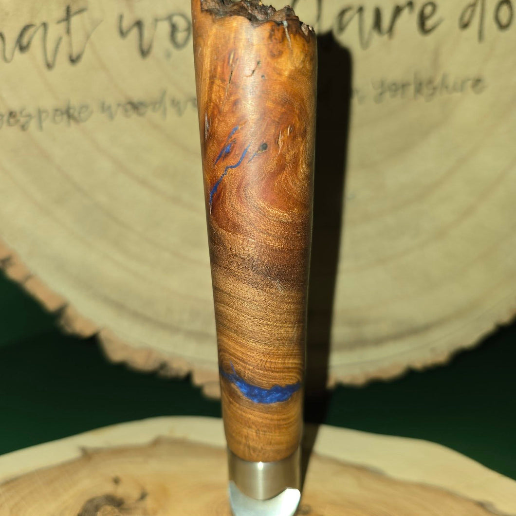Bottle Opener - Elm - Wood Turned Bottle Opener - What Wood Claire Do?