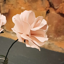 Load image into Gallery viewer, Paper Rose - Hand Rolled Paper Rose - Light Pink - Flowers by Laurzy
