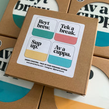 Load image into Gallery viewer, Coaster Set - Yorkshire Sayings - Set of 4 - JAM Artworks
