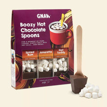 Load image into Gallery viewer, Boozy Hot Chocolate Spoon Gift Set - 3 Boozy Spoons - GNAW Chocolate
