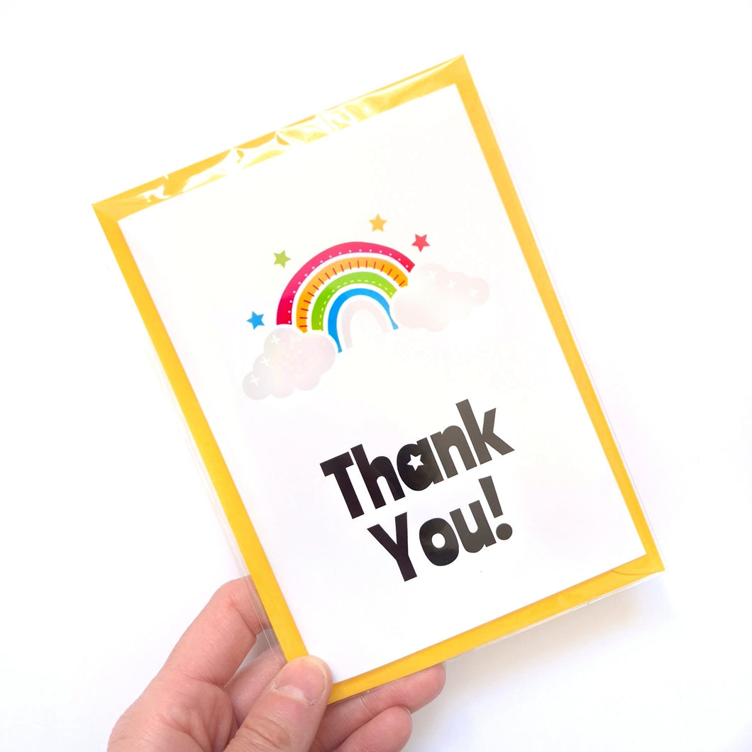 Thank You! - Greetings card - Life is Better in Colour