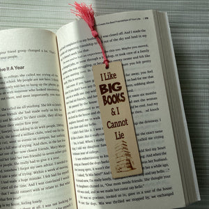 Wooden Bookmarks - Book Lover Quotes - Lots to choose - Book Lovers - Fred & Bo