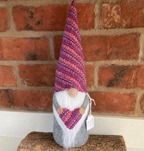 Load image into Gallery viewer, Gnome - Felt and Fabric - Harris Tweed Gnome - Quirky Threads Art
