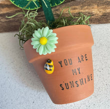 Load image into Gallery viewer, Felt Sunflower - You Are My Sunshine - Quirky Threads Art
