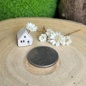 Mini House Flower Holder - Strawberry Lane Studio