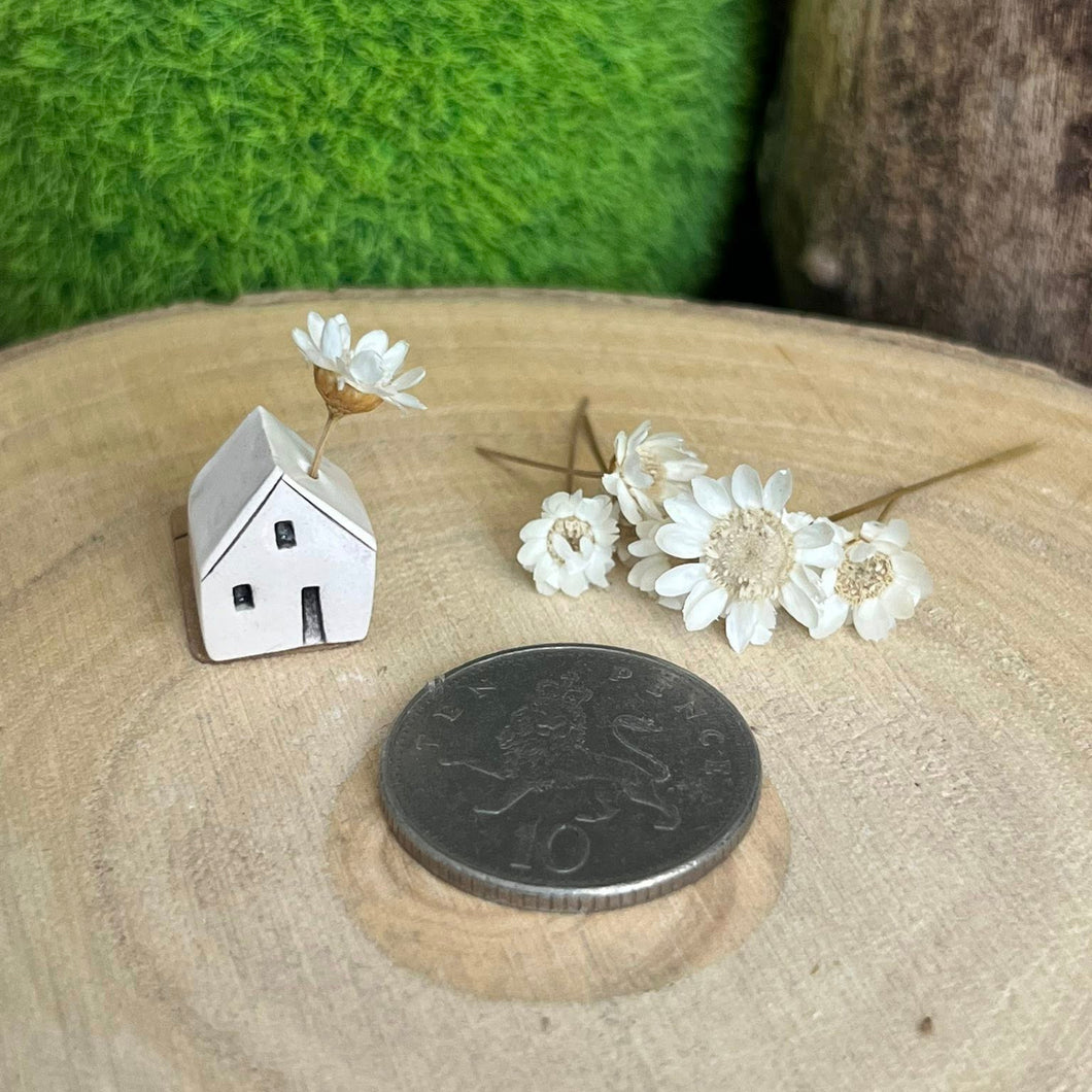 Mini House Flower Holder - Strawberry Lane Studio