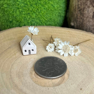 Mini House Flower Holder - Strawberry Lane Studio