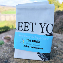 Load image into Gallery viewer, Tea Towel - The Reet Yorkshire Paint Chart - Funny Yorkshire Gifts - The Hutch.
