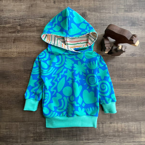 Summer Hoodie - Slouchy Sleeves - Three Bear Clothing