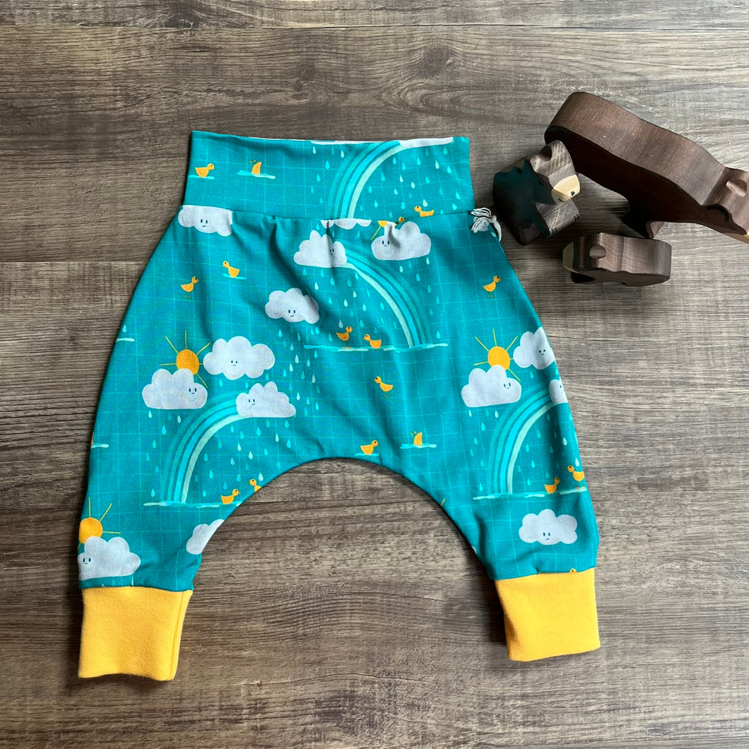 Harem Pants - Puddle Ducks - Three Bear Clothing