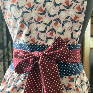 Apron - Floral - Kitsch-ina - Retro style pinny