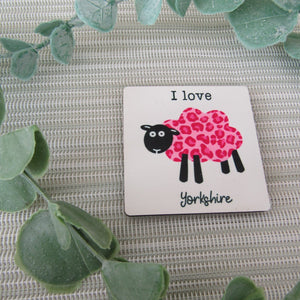 Magnets - Yorkshire Sheep - Yorkshire Puns and Sayings - Fred & Bo