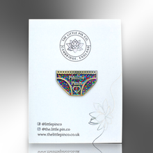 Load image into Gallery viewer, Enamel Pin - Positive Pants Mental Health Pin - The Little Pin Co
