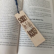 Load image into Gallery viewer, Wooden Bookmarks - Book Lover Quotes - Lots to choose - Book Lovers - Fred &amp; Bo
