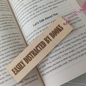 Wooden Bookmarks - Book Lover Quotes - Lots to choose - Book Lovers - Fred & Bo