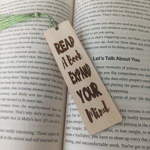 Wooden Bookmarks - Book Lover Quotes - Lots to choose - Book Lovers - Fred & Bo