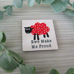 Magnets - Yorkshire Sheep - Yorkshire Puns and Sayings - Fred & Bo