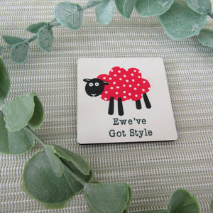 Magnets - Yorkshire Sheep - Yorkshire Puns and Sayings - Fred & Bo