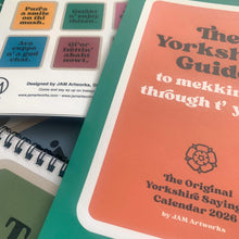 Load image into Gallery viewer, 2026 Calendar - Yorkshire Sayings - Yorkshire Gift idea - JAM Artworks
