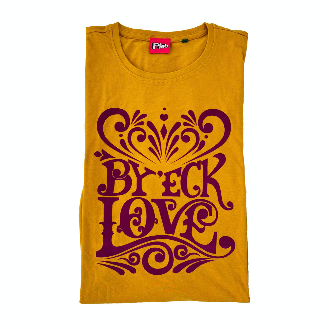 By Eck Love T-Shirt - Unisex - Mustard - 44 Ideas