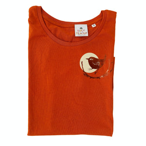 Wren T-Shirt - Womens Cut - Rust - 44 Ideas