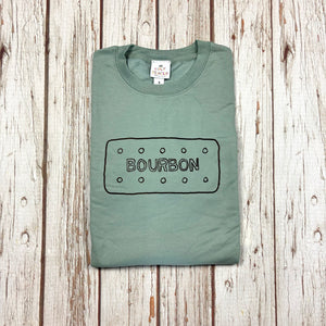 Biscuit Jumper/Sweatshirt - Unisex - Bourbon  - Dusty Green - 44 Ideas