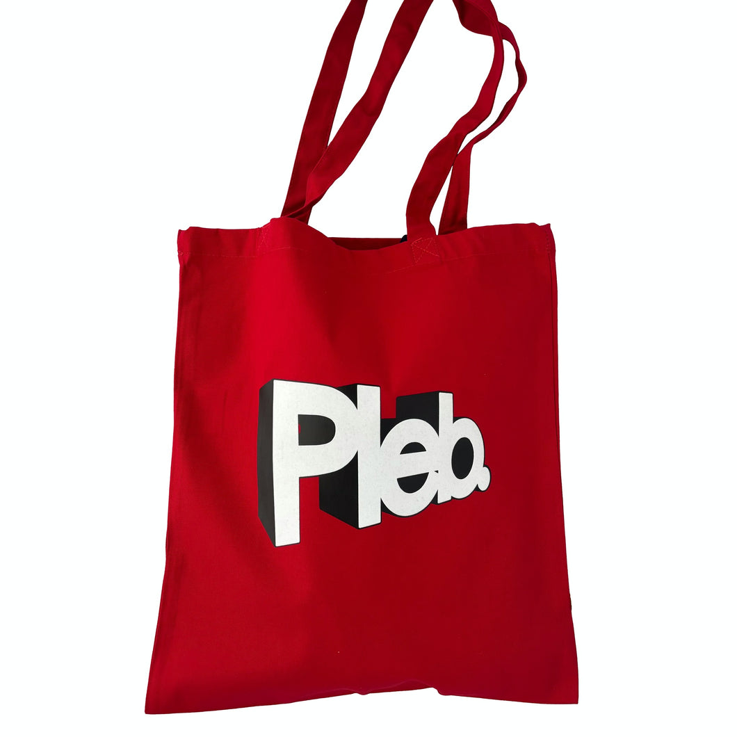 Tote Bag - Pleb - Organic cotton - various colours - 44 Ideas