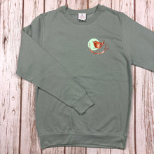Load image into Gallery viewer, Wren Jumper/Sweatshirt - Unisex - Dusty Green - 44 Ideas
