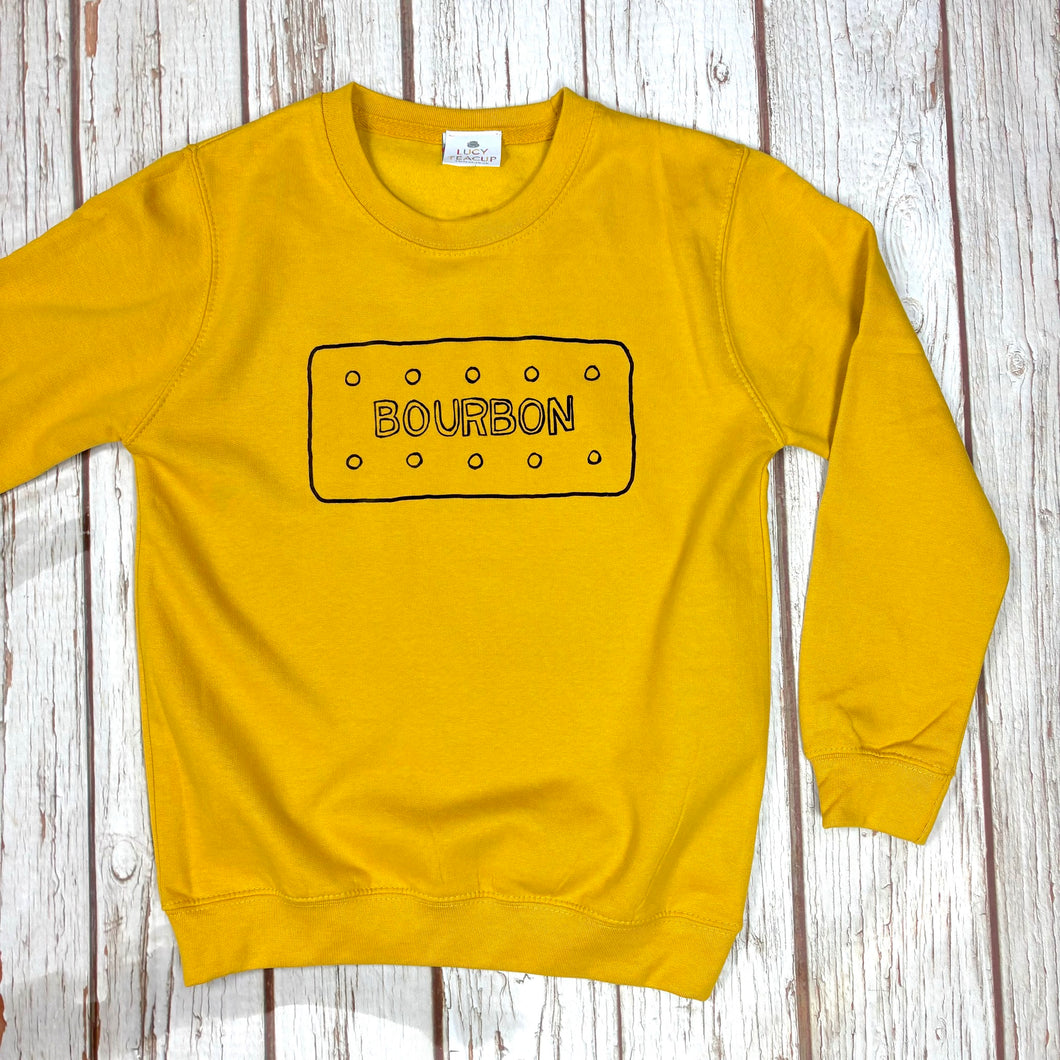 Biscuit Jumper/Sweatshirt - Unisex - Bourbon - Mustard - 44 Ideas
