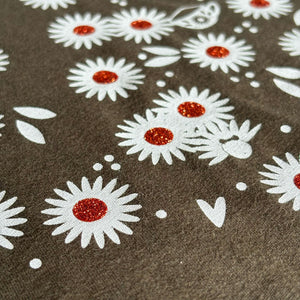 Daisies T-Shirt - Womens Cut - Olive - 44 Ideas