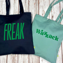 Load image into Gallery viewer, Tote Bag - Wazzack - Organic cotton - various colours - 44 Ideas
