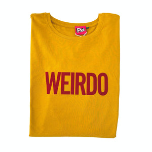 Weirdo T-Shirt - Unisex - Mustard - 44 Ideas