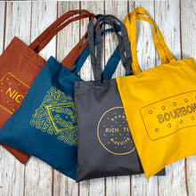 Load image into Gallery viewer, Tote Bag - Biscuit - Rich Tea - Organic cotton - various colours - 44 Ideas
